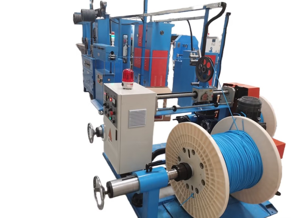 Cable winding and finishing machinery