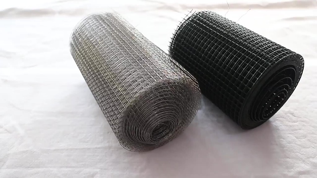 Galvanized and PVC coated mesh