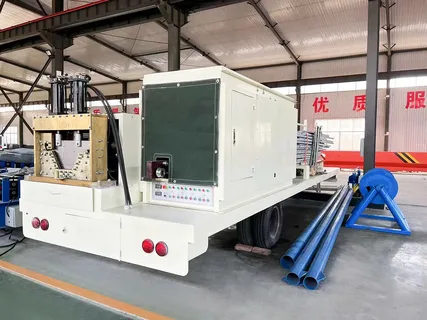 K Span mobile forming line